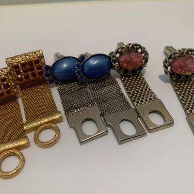 Vintage Cufflinks Jewelry Estate Lot