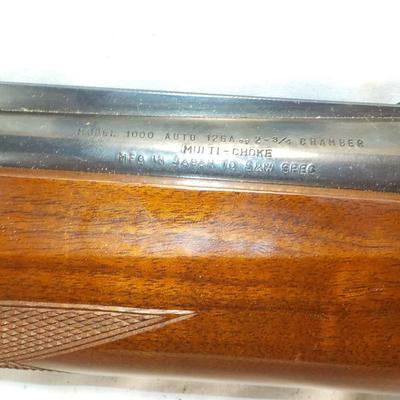 Smith and Wesson model 1000, 12 gauge shot gun. est. $300 to $900.
