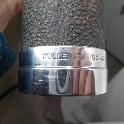 Wollensak 15x- 40x  Vari-power and coated optics telescope. est $15 to $30.