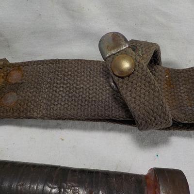 USN WW2Fighter Pilots Survival Knife, MK-2/ Cattarugus. est. $200 to $$600.