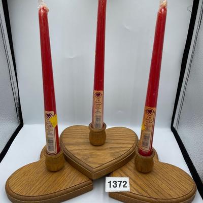Hearts and candles