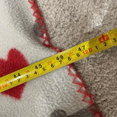 Very lightweight throw blanket