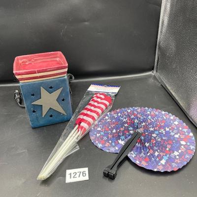 Scentsy patriotic warmer