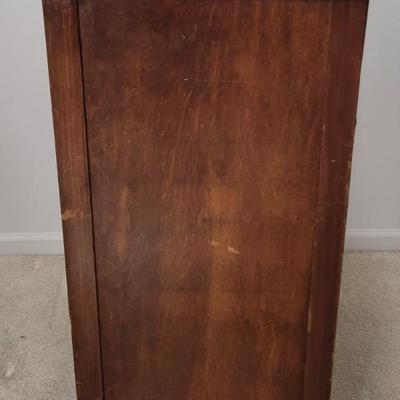 Antique Walnut 4 Drawer Chest