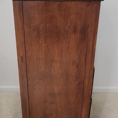 Antique Walnut 4 Drawer Chest