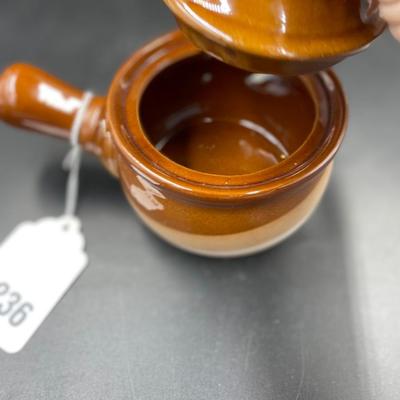 Stoneware soup mug