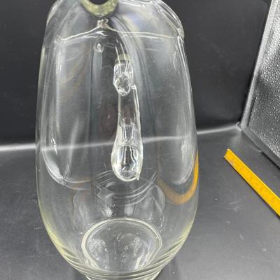 Glass pitcher