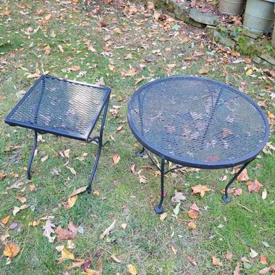 Pair of Wrought Iron Tables (BY-DW)