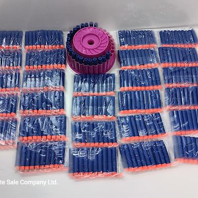 27 packages of new nerf dart gun bullets