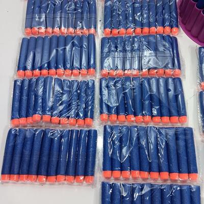 27 packages of new nerf dart gun bullets