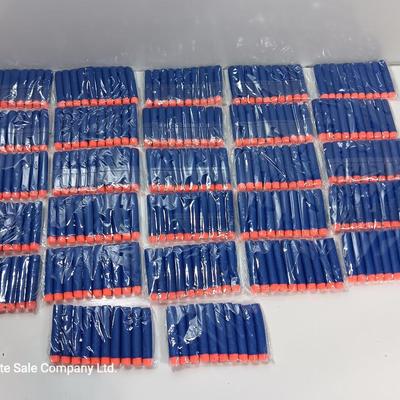 27 packages of new nerf dart gun bullets (2)