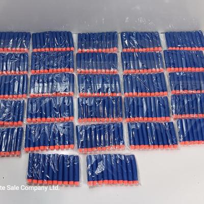 27 packages of new nerf dart gun bullets (2)