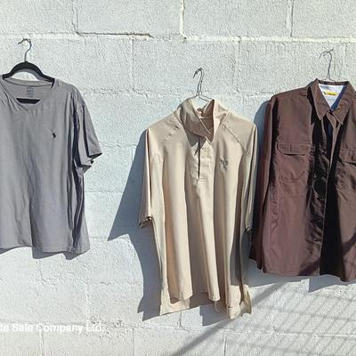 Assortment of Men's Shirts Size Large
