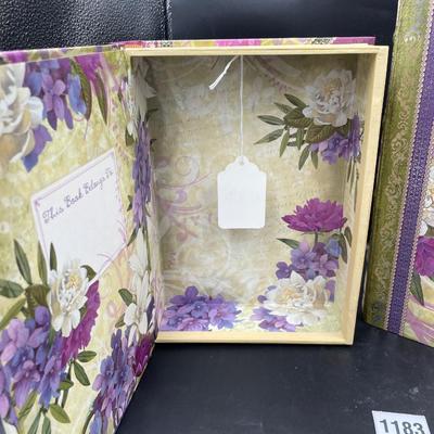Decorative storage boxes