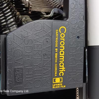 Vintage Coronet Super 12 Smith-Corona SMC Electric typewriter in case