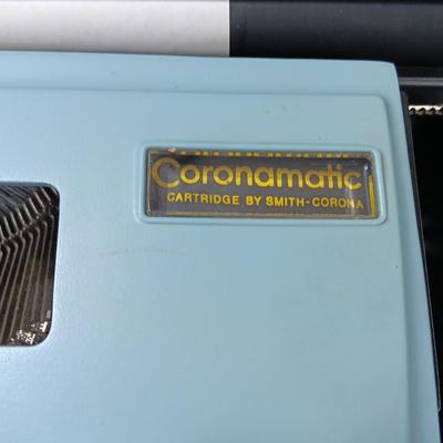 Vintage Coronet Super 12 Smith-Corona SMC Electric typewriter in case