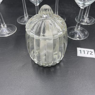 Clear Wine glasses