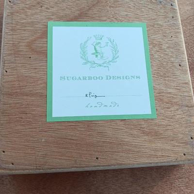 19" x 19" Sugarboo Designs "Poetic loving " Ben Harper  picture frame box photobox collection