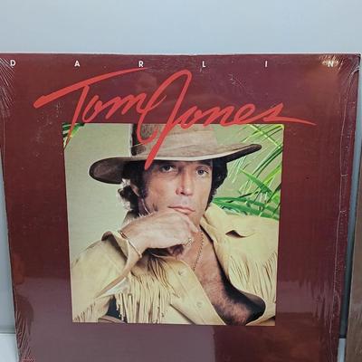 Three Tom Jones Records LP's