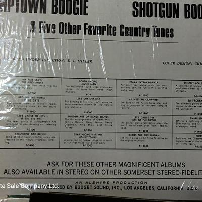 Three Record LP'S Red Sovine Country fine - Willie Nelson and Dick Thomas Country songs