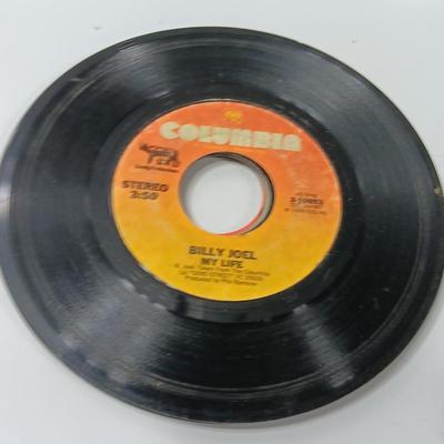 Great artists! two small stacks of vintage LP 45's Record's - Abba - Pink Floyd - Eagles and others