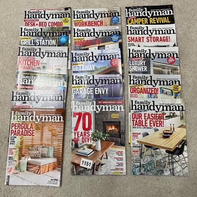 Family Handyman magazines
