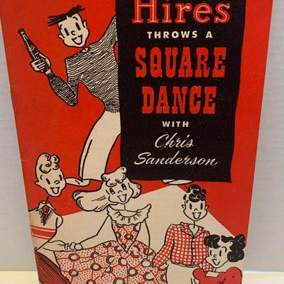 Vintage Hires Root Beer Promo Book Square Dancing w/ Chris Sanderson