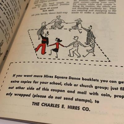 Vintage Hires Root Beer Promo Book Square Dancing w/ Chris Sanderson