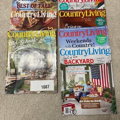 Country Living magazines