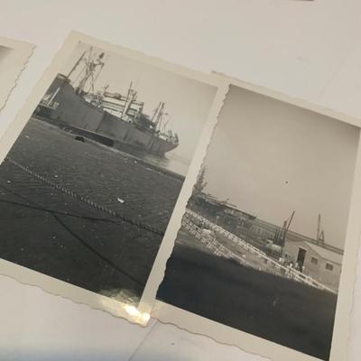 World War II Era Battleship Photos Hudson River Looking From Yonkers