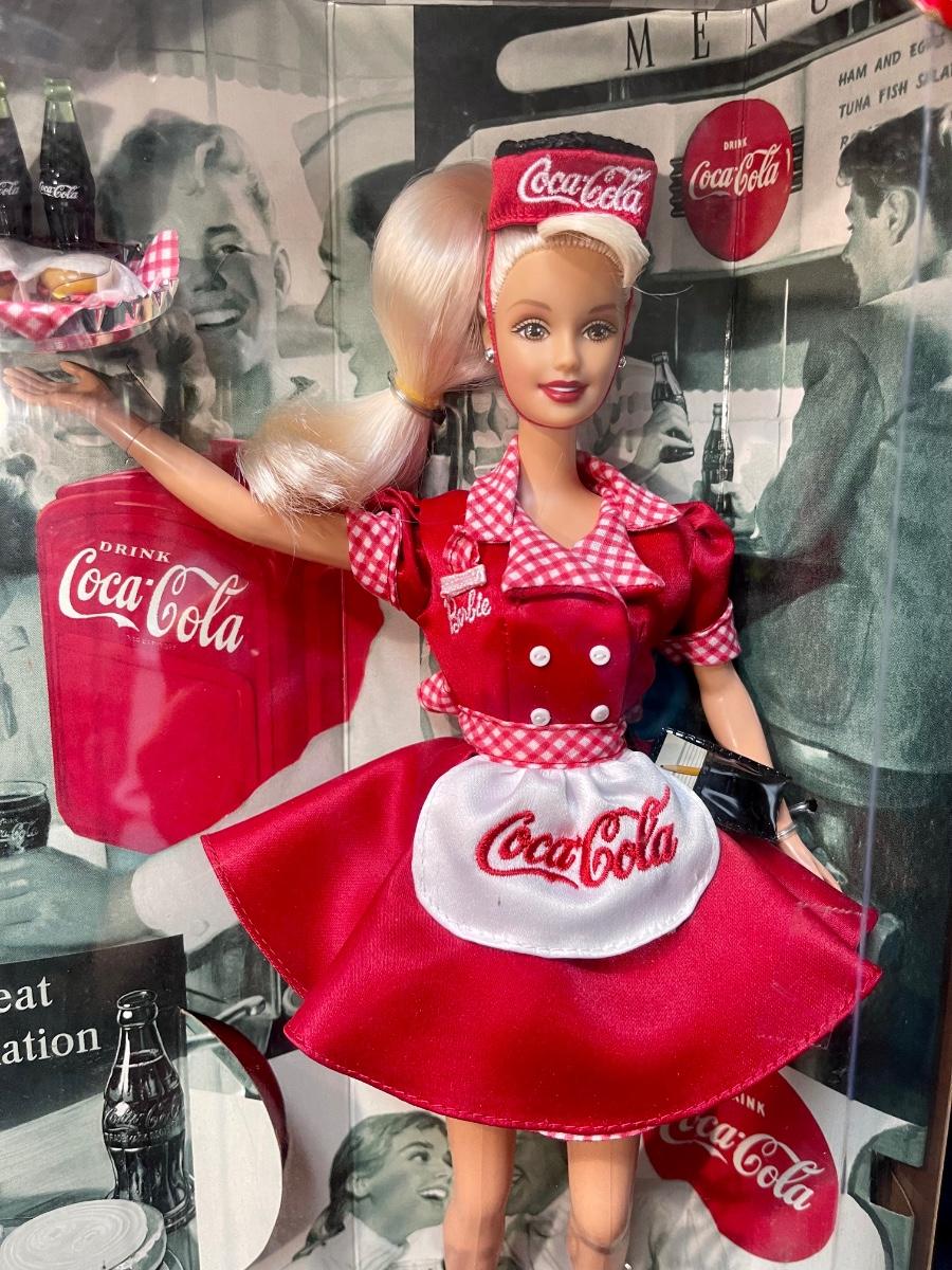 Barbie coca cola 1998 clearance