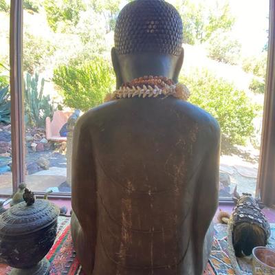Gorgeous Hand Carved Kuan Yin Stone Stature