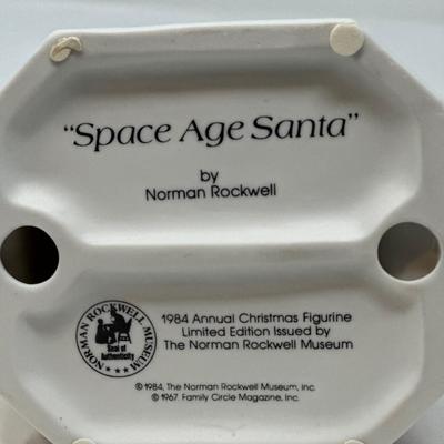 Norman Rockwell Space Age Santa