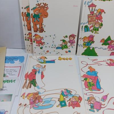 Box full of Christmas greeting cards - Unused - Some vintage