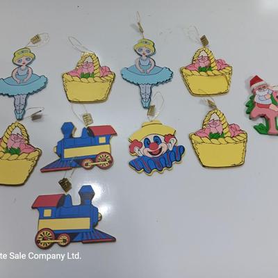 Wooden ornaments Celebrations by Silvestri