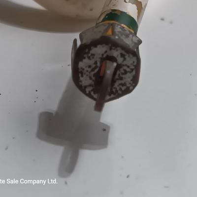 Antique Western Germany glass instrument ornament