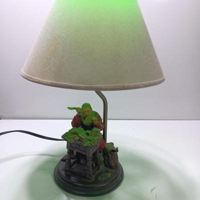 The Saturday Evening Post Norman Rockwell Santa lamp