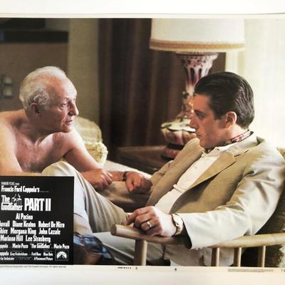 The Godfather Part II original 1974 vintage lobby card