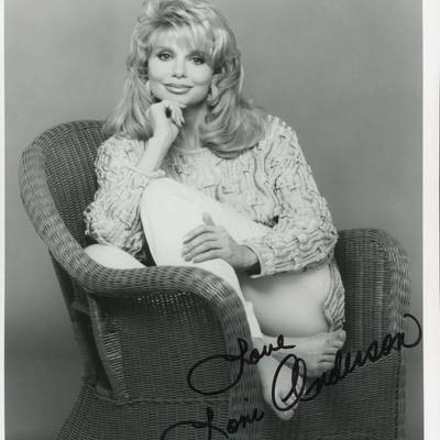 Loni Anderson signed photo