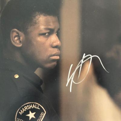 Detroit John Boyega signed movie photo