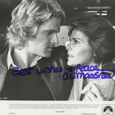 Players Ali MacGraw signed movie phpto
