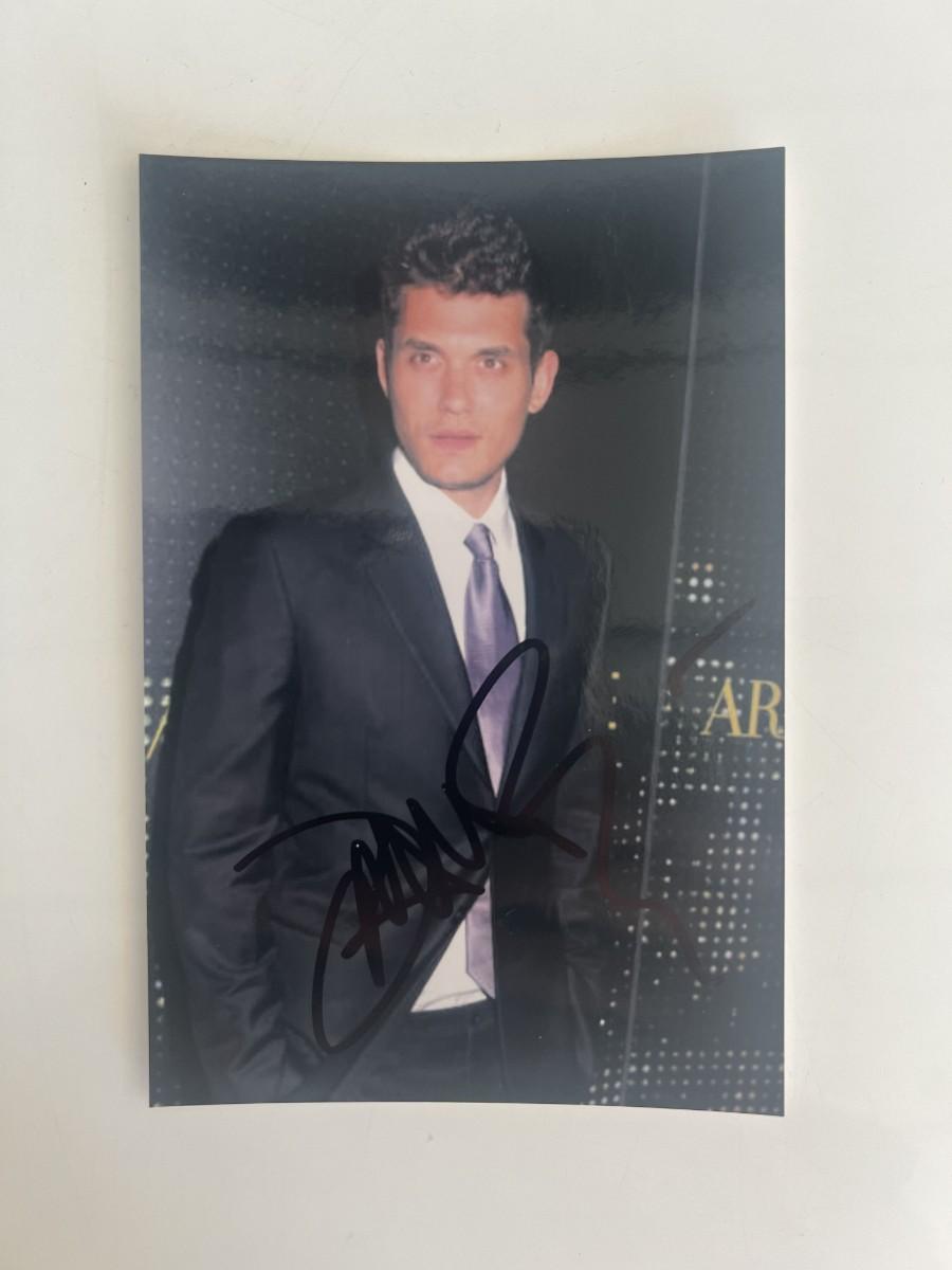 JOHN MAYER signed autographed photo COA Hologram main image 0