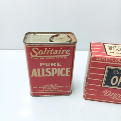 Vintage Allspice and Opaline cleaning wool