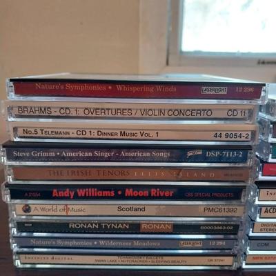 MOSTLY SYMPHONIES AND CLASSICAL MUSIC ON CD'S