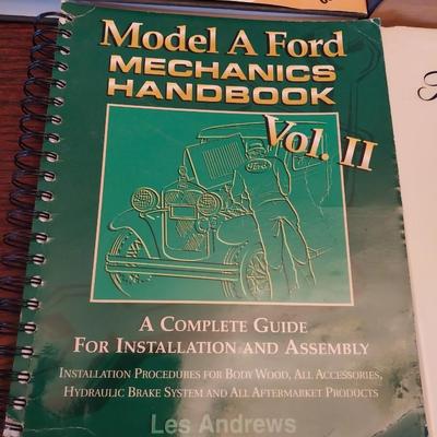 BOOKS ON FORD MODEL  A CARS