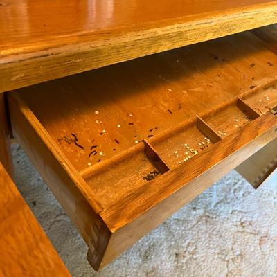 Oak Teacher's Desk