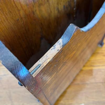 Antique Magazine Rack