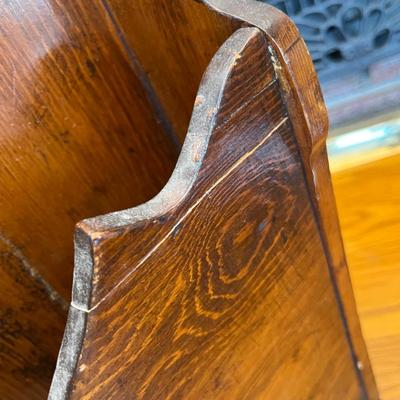 Antique Magazine Rack