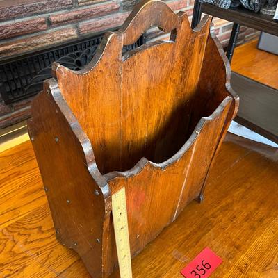 Antique Magazine Rack