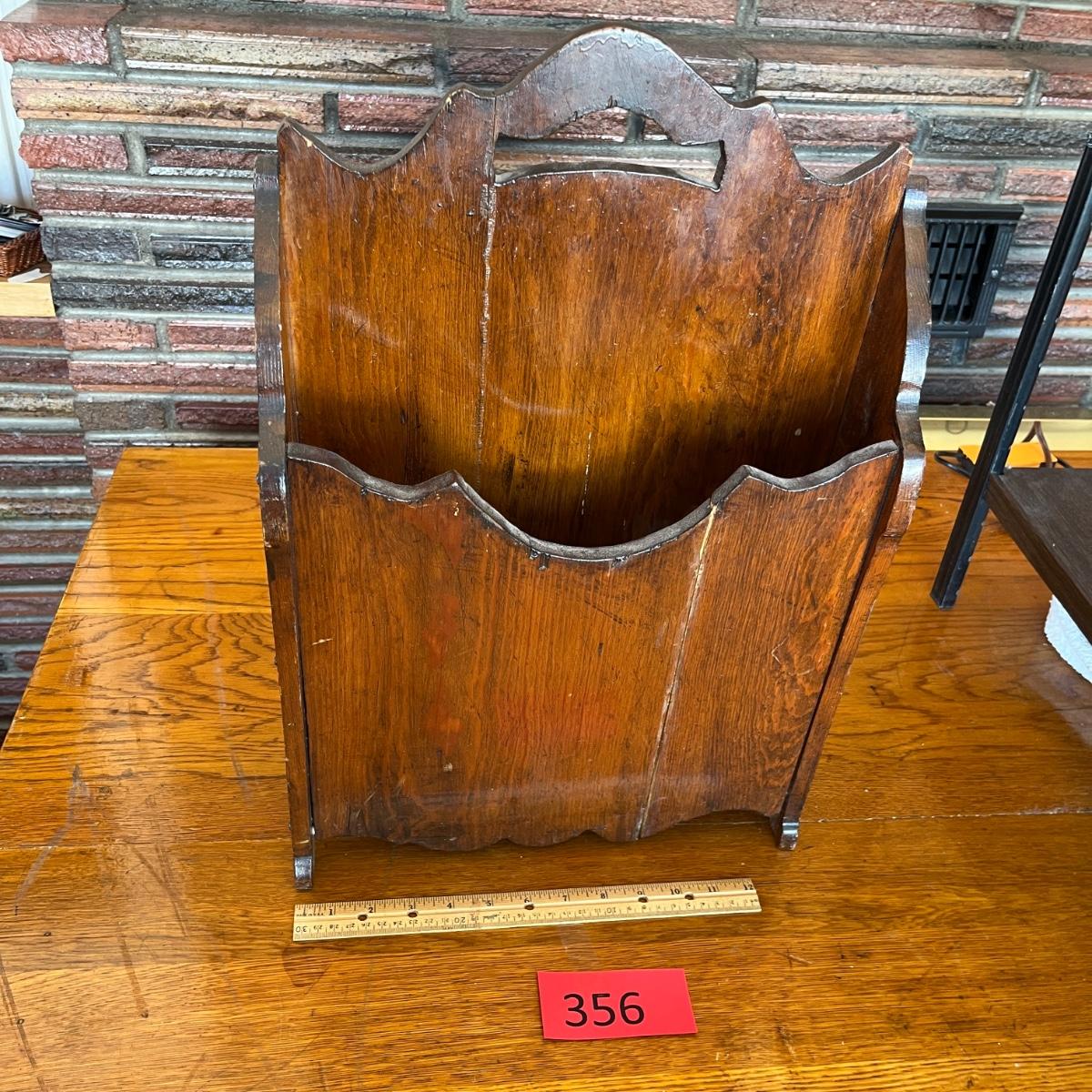 Antique Magazine Rack